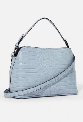 L. Open Dome Satchel - Light Blue
