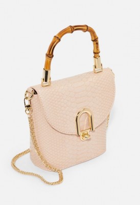 L. Bamboo Binocular Crossbody Bag - Blush