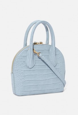 L. Mini Ian Crossbody Bag - Blue Croc