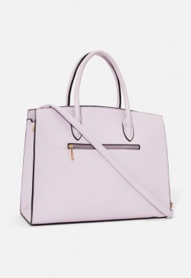 L. Lock Down Satchel - Lilac