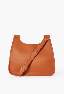 L. Staying True Front Flap Shoulder Bag - White-cognac