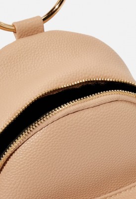 L. Ring Handle Backpack - Neutral